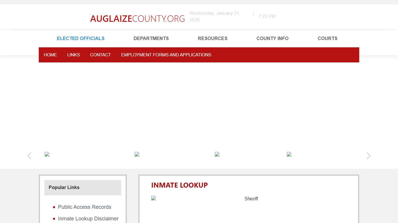 Inmate Lookup | Auglaize County